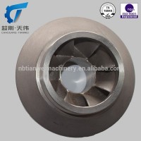 ISO 9001 stainless water OEM water pump impeller