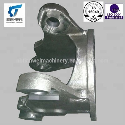 Customized high quality Adapter Engineering machine parts resin sand casting