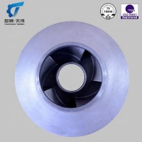 ISO standard stainless steel impeller parts rubber impeller