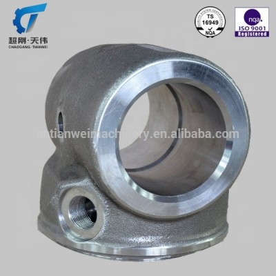 ISO 9001 non-standard oem precision casting parts cylinder bottom parts