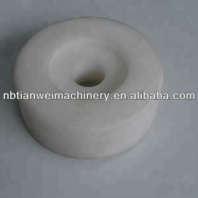 Guide Roller  Acetal POM White Machining parts machining service